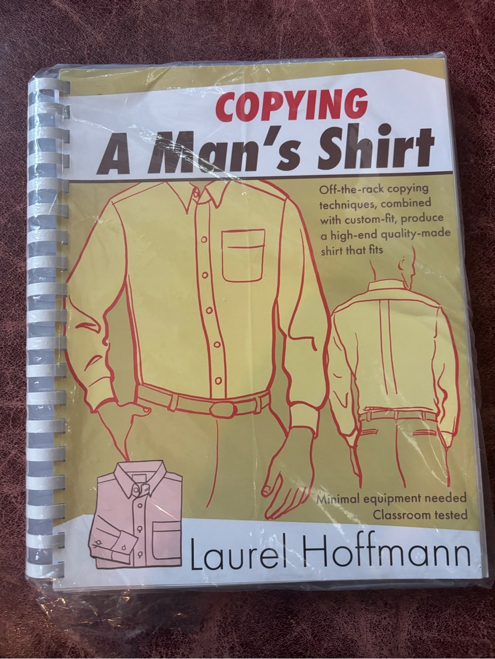 Copying a Men’s Shirt by Laurel Hoffman- brand new Book